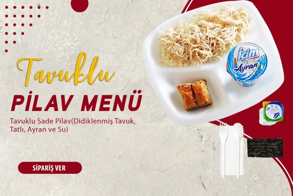 Tavuklu Pilav Menü